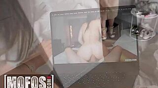 Mofos Julie Jess Catches Ari Silver Making Anal Porn Video