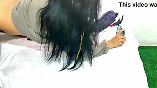 Recording real homemade sex with curvy Latina stepsister.
