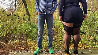 Have you seen your mother-in-law peeing outdoors in a dress?