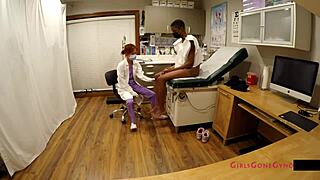 Hey, check Jewel getting a sports physical as a soccer star!
