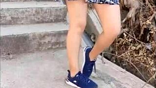 Promiscuous Neighbor's Stepdaughter Begs Me to Film Her Tight Ass and Vagina Getting Pounded Hard. This Latina Teen Loves Rough Anal!