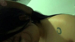 Watch This Huge Dick Black Boyfriend Dominate His Small Tits Latina Girlfriend In Blue Thong With Deep Blowjob And Big Ass Action!