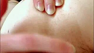 Russian Young 18+ Student in Black Stockings Fingers Pussy and Anus with Dirty Talk. Close-Up Gaping and Wet Solo Masturbation in Nylon Fetish.