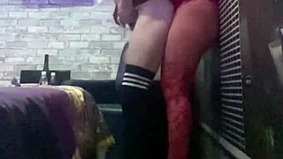 Brunette With A Big Ass Fucks A Hot Student In The Ass