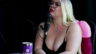 Blonde Brazilian swinger dominates in bisexual group casting with dirty talk and toys!