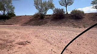 THIS athletic blonde with a BIG ASS was out in moab utah SUCKING and FUCKING that monster cock pov style. Details got intense with every thrust.