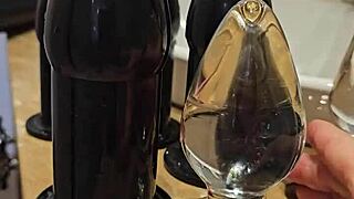 What happens when a redhead babe takes on a huge buttplug for intense solo anal fucking and orgasmic pleasure?