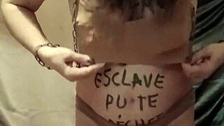 Amateur French Milf Bound For Outdoor Dildo Masturbation And Spanking