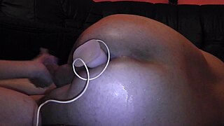 amateur german wife uses dildo in homemade bdsm fetish session with ass fucking