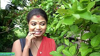 Desi Wife Cheating with Young Guy in Ranch, Repaying Husband Debt Through Bent Over Doggystyle Fuck