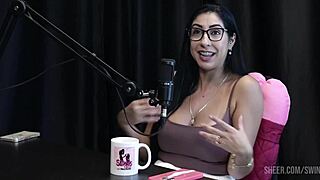 Renatinha Melo gathers Tifany Rocha and Didy Reis for a wild bisexual swinger casting compilation with dirty talk and toys outdoors - part 5 on sheer red